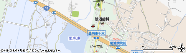 福岡県豊前市千束253周辺の地図