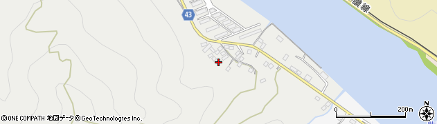 愛媛県大洲市長浜町沖浦60周辺の地図