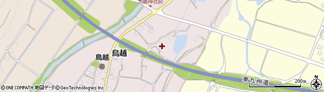 福岡県豊前市鳥越597周辺の地図