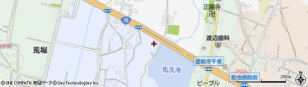 福岡県豊前市野田527周辺の地図