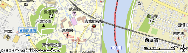 福岡県吉富町（築上郡）周辺の地図