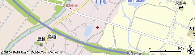 福岡県豊前市鳥越317周辺の地図