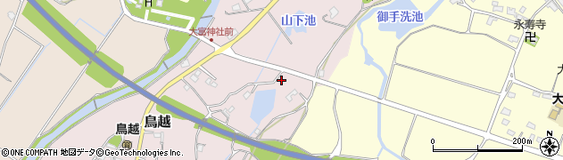 福岡県豊前市鳥越326周辺の地図