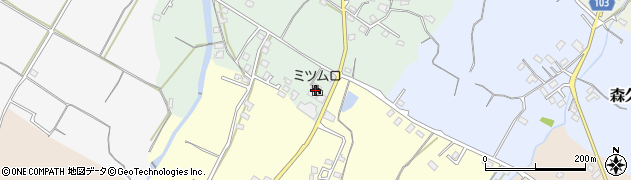 福岡県豊前市梶屋160周辺の地図