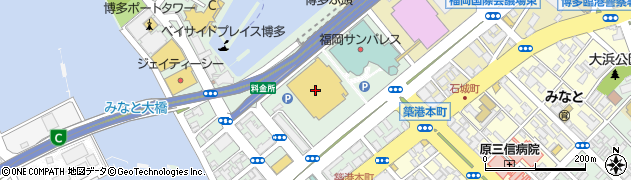 福岡国際センター周辺の地図