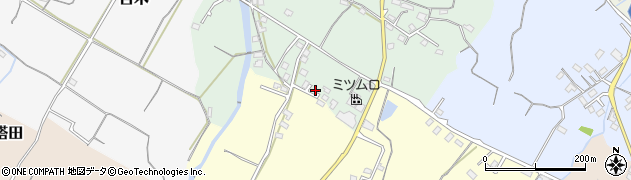 福岡県豊前市梶屋166周辺の地図