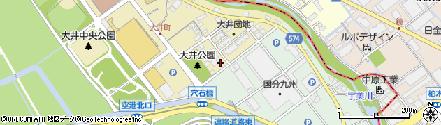 大衛株式会社　福岡連絡所周辺の地図