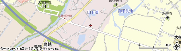 福岡県豊前市鳥越676周辺の地図
