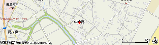 徳島県海陽町（海部郡）大里（中小路）周辺の地図
