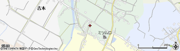 福岡県豊前市梶屋171周辺の地図
