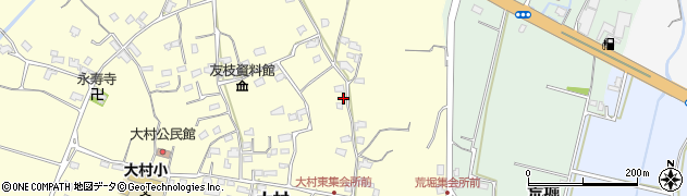 福岡県豊前市大村周辺の地図
