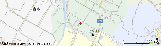 福岡県豊前市梶屋172周辺の地図