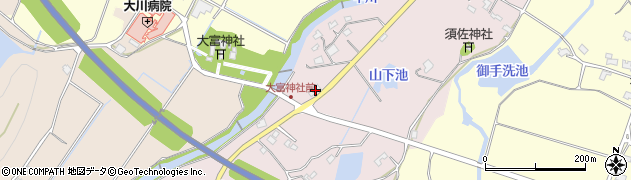 福岡県豊前市鳥越623周辺の地図