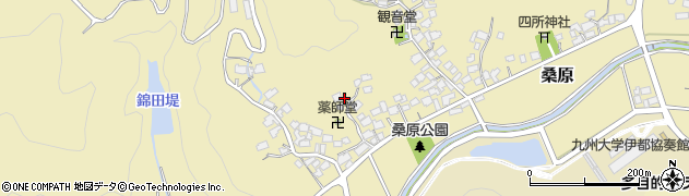 福岡県福岡市西区桑原1279周辺の地図