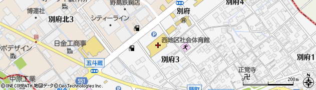 ダイソービッグ福岡空港東店周辺の地図