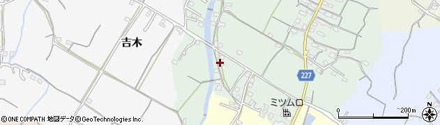 福岡県豊前市梶屋189周辺の地図