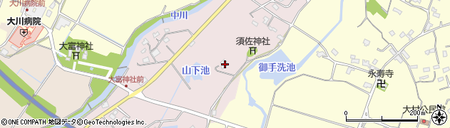 福岡県豊前市鳥越686周辺の地図