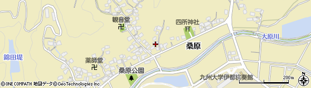 福岡県福岡市西区桑原1141周辺の地図