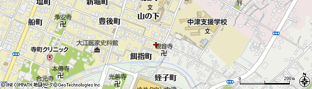 大分県中津市832周辺の地図