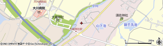 福岡県豊前市鳥越633周辺の地図