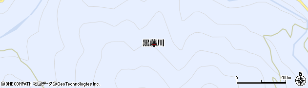 愛媛県上浮穴郡久万高原町黒藤川周辺の地図