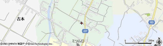 福岡県豊前市梶屋139周辺の地図