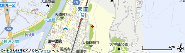 福岡県飯塚市天道周辺の地図