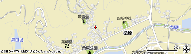 福岡県福岡市西区桑原1156周辺の地図