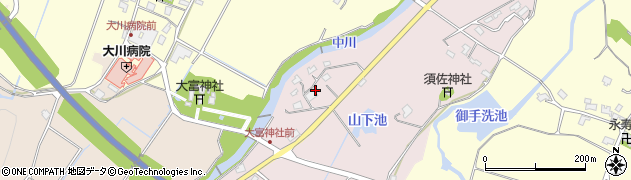 福岡県豊前市鳥越642周辺の地図