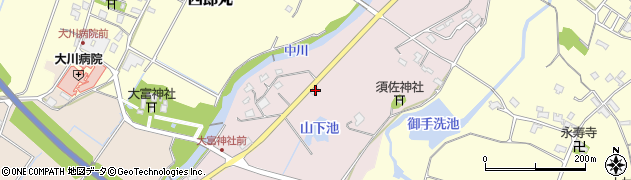 福岡県豊前市鳥越656周辺の地図