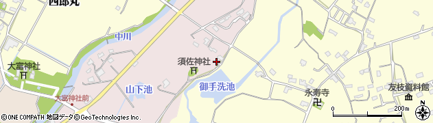 福岡県豊前市鳥越688周辺の地図
