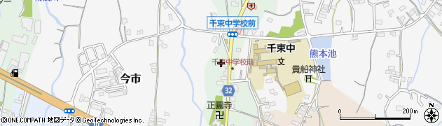 福岡県豊前市千束222周辺の地図