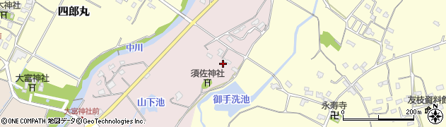 福岡県豊前市鳥越690周辺の地図