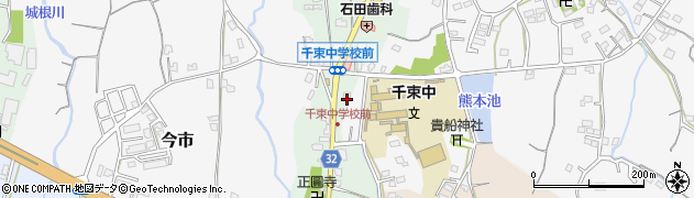 福岡県豊前市千束211周辺の地図