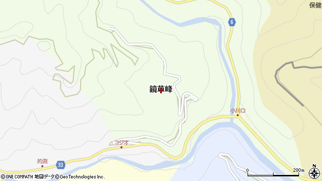 〒781-3105 高知県高知市鏡草峰の地図