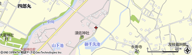 福岡県豊前市鳥越744周辺の地図