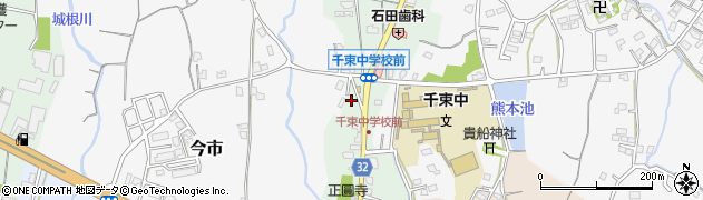 福岡県豊前市千束220周辺の地図