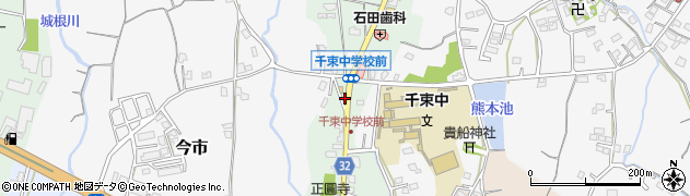 福岡県豊前市千束218周辺の地図