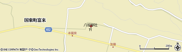 富来神社周辺の地図
