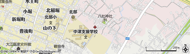 大分県中津市大塚59-2周辺の地図