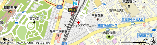 福岡県商工会連合会周辺の地図