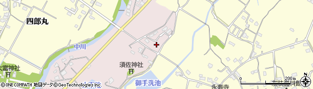 福岡県豊前市鳥越748周辺の地図