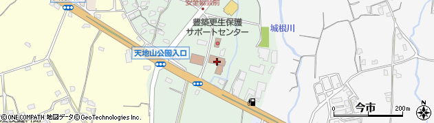 京築広域圏消防本部豊前消防署周辺の地図