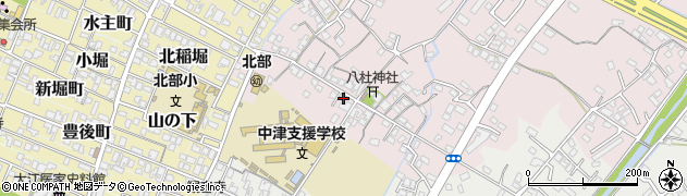 大分県中津市大塚58-1周辺の地図