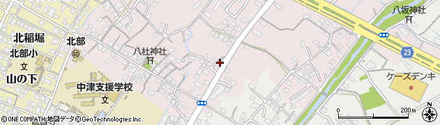 大分県中津市大塚540-1周辺の地図