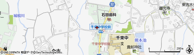 福岡県豊前市千束269周辺の地図