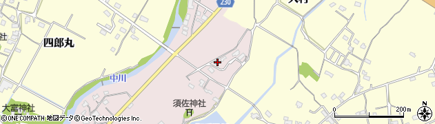 福岡県豊前市鳥越750周辺の地図