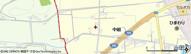 高知県香美市土佐山田町中組950周辺の地図