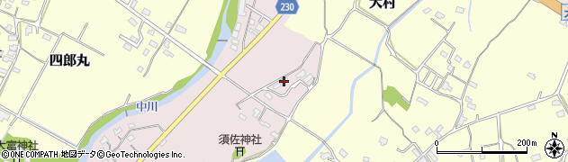 福岡県豊前市鳥越754周辺の地図