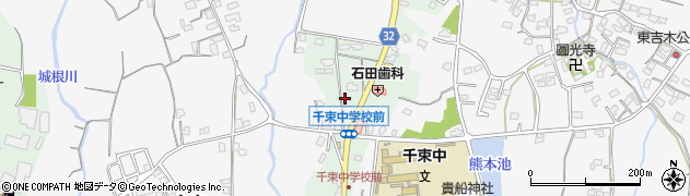 福岡県豊前市千束289周辺の地図